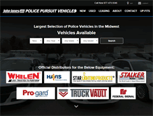 Tablet Screenshot of policepursuitvehicles.com